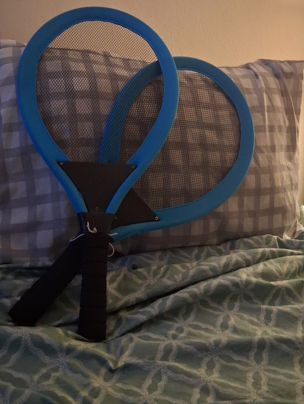 Hobby Lobby Blue Outdoor Paddle Tennis Rackets Set